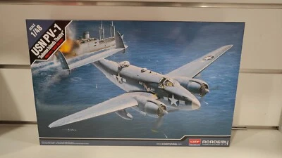 Lockheed Ventura USN PV-1 Solomon bombardiere aereo kit 1-48 Academy 12347 - Immagine 1 di 3