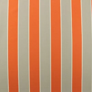 P KAUFMANN ODL CABANA STRIPE TANGERINE ORANGE OUTDOOR INDOOR FABRIC BTY 54"W - Picture 1 of 7