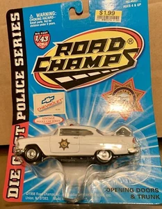 Road Champs Police Series 1955 Chevrolet Bel Air Montana State Patrol 1:43 - Picture 1 of 2