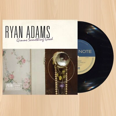 RYAN ADAMS Gimme Something Good 2-TRACK Vinyl 7" SINGLE Aching for More     0619 - Image 1 of 2