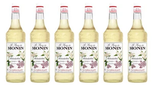 Monin Sirup Holunderblüte, 1,0L, 6er Pack - Bild 1 von 1