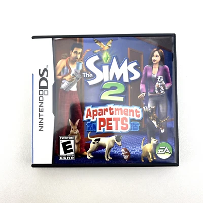 The Sims 2: Apartment Pets Nintendo DS 2008 CIB Complete W/ Manual Tested - Image 1 of 4