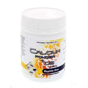 Calcium Powder + D3 Reptile Reptile One 250g Amphibian Essential Maintain Health - Picture 1 of 8