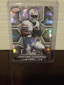 2024 Sage Peak Performance Cracked Ice #PK-JC Jacob Cowing 49ers RC  - Picture 1 of 8
