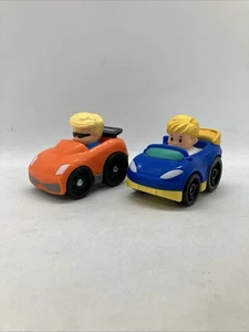 Fisher Price Wheelies Auto Little People 2013 2015 zwei Autos - Bild 1 von 7