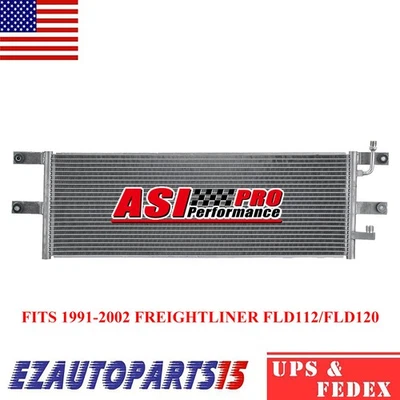 A/C Condenser Fits 1991-2002 98 Freightliner FLD112/FLD120 Classic XL 10.8 14.0L - Image 1 of 4