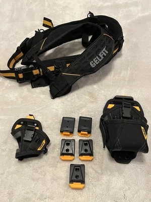 ToughBuilt ClipTech Tool Belt w/ GelFit Suspenders, Clips, Tool Pouch, Holster - Image 1 of 4