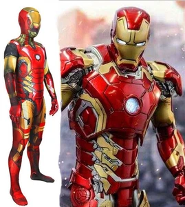 Avengers Endgame Iron Man Mark 85 Mono Disfraz Juegos con disfraces para Adultos y Niños Nuevo - Imagen 1 de 12