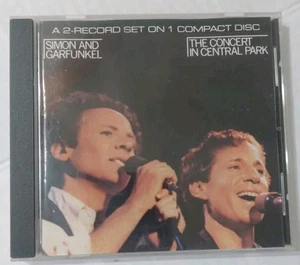 SIMON & GARFUNKEL: The Concert in Central Park CD 1982 Live Album NO SCRATCHES - Imagen 1 de 4