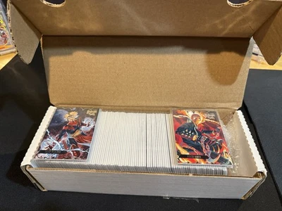 2023 Fleer Ultra Marvel Midnight Sons Complete Base Silver Set Numbered #1-100 - Image 1 of 2