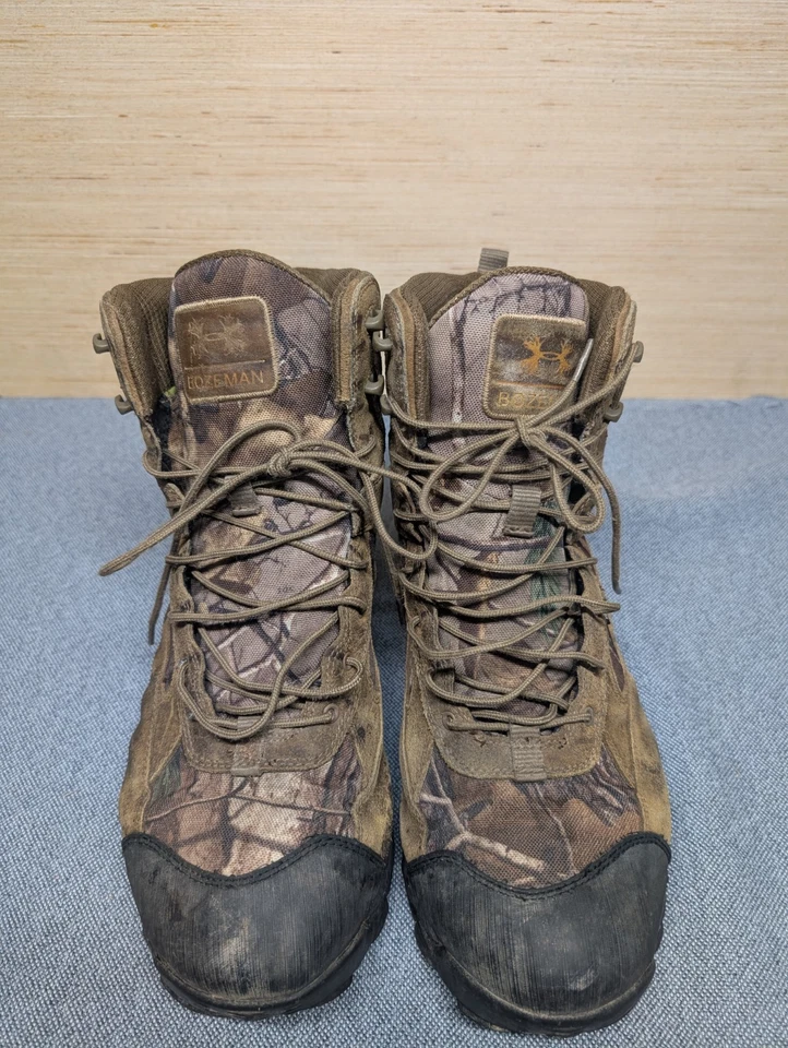 Under Armour Bozeman Men’s Hunting Boots Camo Waterproof 12 US Leather - Image 1 of 4