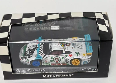 Modelo de coche Gunnar Porsche G99 Petty Newman Bully Hill Minichamps 400 036876 1:43 Foto 1 de 4