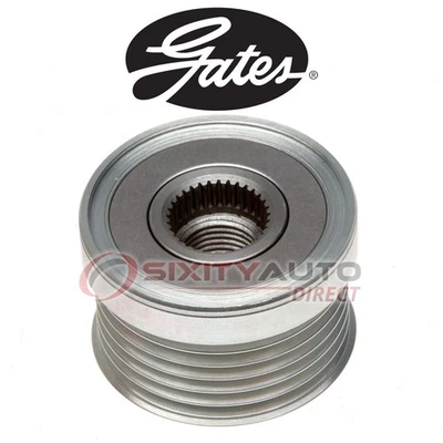 Gates Alternator Pulley for 2007-2010 BMW X5 3.0L L6 - OAP OAD Decoupler bm - Image 1 of 4