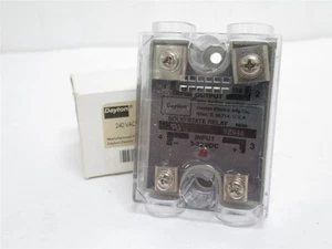 228828 Nuevo En Caja; Dayton 5Z948 Triac Salida SSR; 10A; 240VAC; 3-32VDC - Imagen 1 de 6