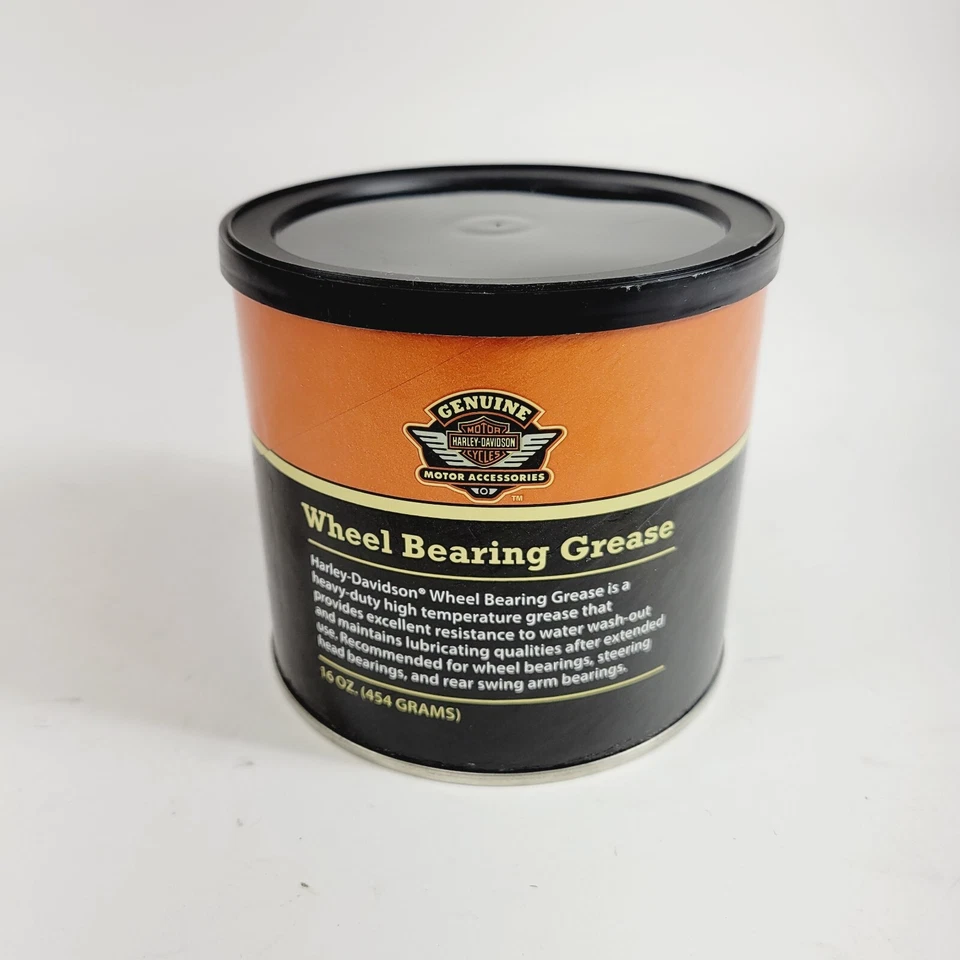 Graxa genuína para rolamento de roda Harley Davidson 16 oz - banheira selada 99855-89 - Imagem 1 de 4