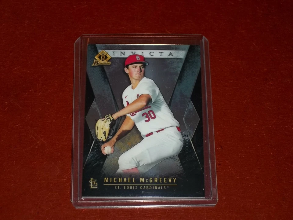 2021 Bowman Chrome Draft Invicta Michael McGreevy - Image 1 of 1