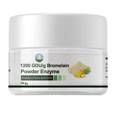 1200 GDU/g enzima en polvo de bromelina (Ananas comosus (Linn) Merr) por NPOW™ Foto 1 de 4
