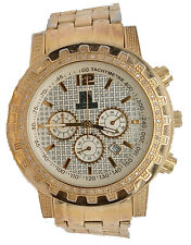 Techno jpm 961 Gold Bracelet Stainless Steel Chronograph Men`s Watch