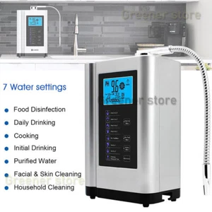 Purificatore Ionizzatore Acqua Alcalina Macchina Touch LCD Controllo 6000L Lavatrice Display - Foto 1 di 16