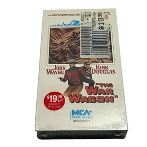 The War Wagon VHS Sealed! Watermarks! Brand New! Kirk Douglas John Wayne 1983 - Picture 1 of 11