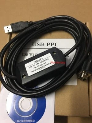 New PLC programming cable USB-PPI USB TO PPI INTERFACE for SIEMENS S7-200 PLC - Image 1 of 4