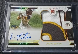 Jorge Mateo 2021 National Treasure RC Auto #/25 RC Patch Swatch Jersey Relic RPA - Picture 1 of 12