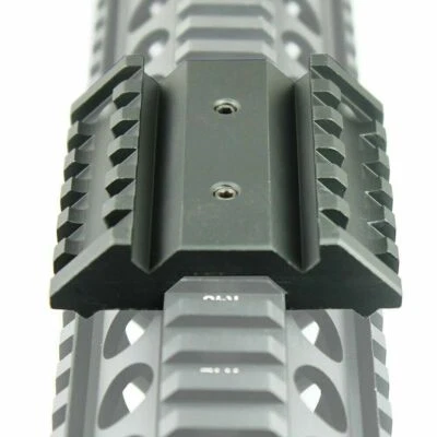 WEST LAKE TACTICAL 45 Degree Offset Dual Side Rail Angle Mount 6 Slot Tactical Accessory Rail