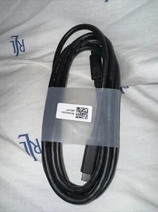 New Genuine Original Dell 1.8M USB-C Male to male Cable 5K42KB02501 - Picture 1 of 3