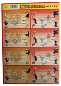 Popeye&Olive, auf Schulnotizbuch Aufkleber, Israel - Bild 1 von 1