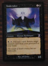 Magic The Gathering Cards - Undertaker - Time Spiral - Near Mint NM