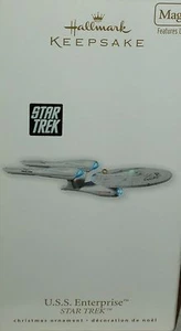 Hallmark Ornament Xmas Tree U.S.S. Enterprise 2010 Star Trek decoration Trekkie - Picture 1 of 1