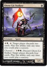 Ghost-Lit Stalker *PLAYSET* Magic MtG x4 Saviors of Kamigawa SP