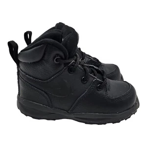 Nike BQ6853-001 Jordan 12 Retro Winterized Black Sneaker Shoes Toddler US 8 C - Picture 1 of 12