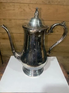 vintage wma rogers silverplate creamer/teapot? Tarnished  - Picture 1 of 4