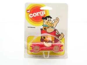 Corgi Toys 134 Barney's Buggy Rubble Flintstones 1:66 Moc Boxed 1702-26-55 - Picture 1 of 6