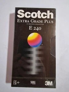 VHS LEERKASSETTE / SCOTCH  EXTRA GRADE PLUS   E240 - Picture 1 of 4