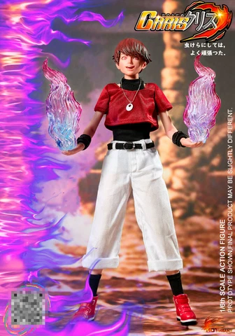 Preorder Hot Heart FD012B 1/6 The King of Fighters CYS Chris Action Figure Model Cover
