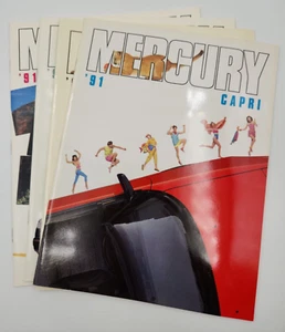 1991 Mercury Sales Brochures Grand Marquis Capri Tracer Cougar NOS - Picture 1 of 5