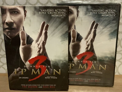🍒 Ip Man 3 sealed, Donnie Yen, Jin Zhang, & Mike Tyson, 2015 DVD🆕 - Image 1 of 2