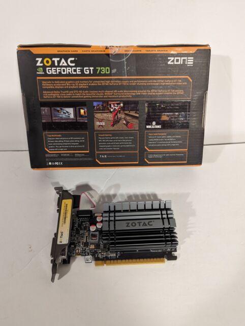 Zotac NVIDIA GeForce GT 730 Graphic Card - 4 GB DDR3 SDRAM 