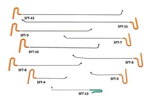 Dent Magic Soft Tip PDR Expanded 10 Piece Set Paintless Dent Repair - Picture 1 of 4