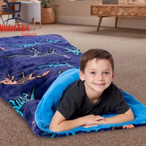 Northwest Cloud Touch Faux Fur Slumber Bag Blanket Kids Children Camping Sleep - Picture 1 of 16
