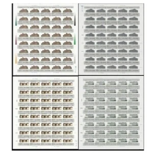 China 1996-4 Stamp Centenary Birthday of China post Stamps Full Sheet 4PCS - Picture 1 of 2