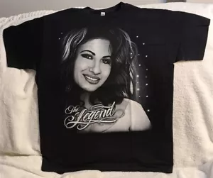 SELENA THE LEGEND MEXICAN SINGER MEXICO MUSIC STARS T-SHIRT - Picture 1 of 2