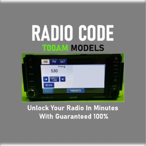 RAM✅ DODGE✅ JEEP✅ CHRYSLER ✅ UNLOCK RADIO CODES ✅ T00AM MODELS A48 ✅ PIN SERVICE - Picture 1 of 3