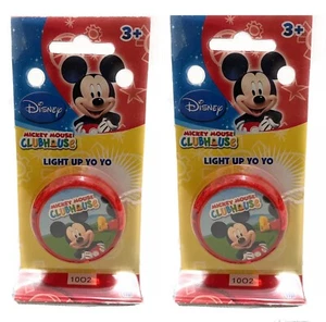 2x YoYo Mickey Mouse Clubhouse Light up Yo-Yos Great Gift For Childrens - Picture 1 of 3