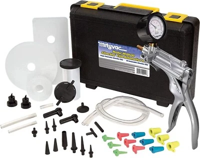 Kit pompa manuale per aspirazione e pressione Mityvac MV8500 Silverline Elite