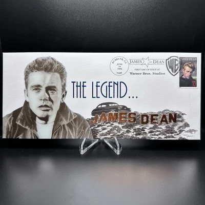 James Dean "The Legend" Official Commemorative Cachet (RARE MINT) - 1996 FDC - Image 1 of 4
