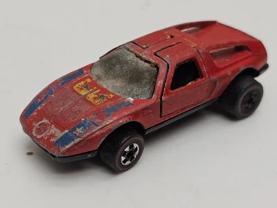 Puertas de ala de gaviota rojas Hot Wheels Mercedes-Benz C-111 Redline de colección 1970 Hong Kong Foto 1 de 4