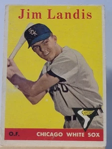 JIM LANDIS white sox 1958 TOPPS #108 VG - Picture 1 of 2